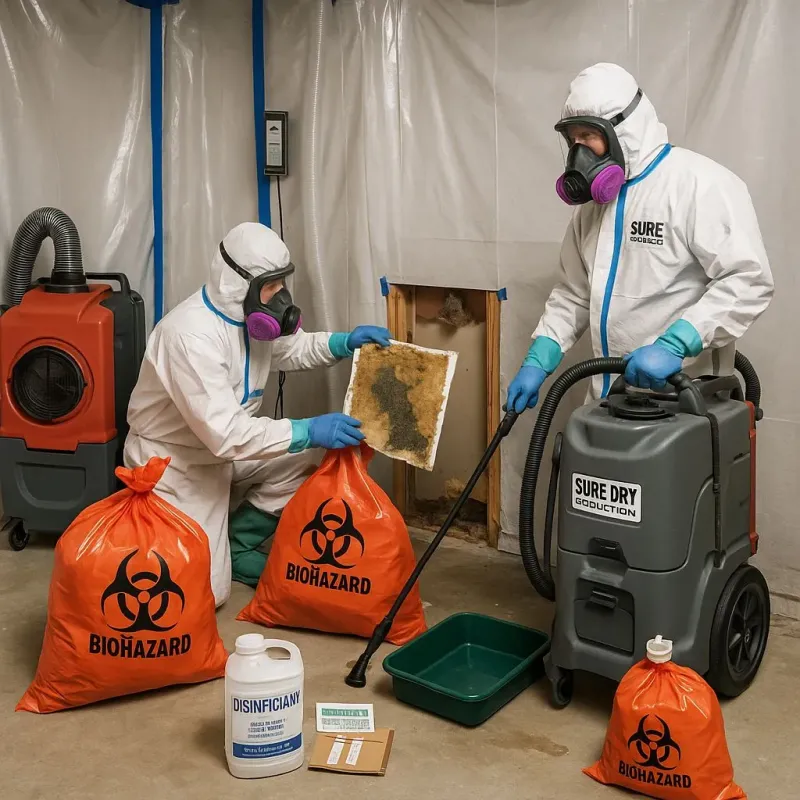 Contaminated Water Handling Protocols process in Tierras Nuevas Poniente, PR